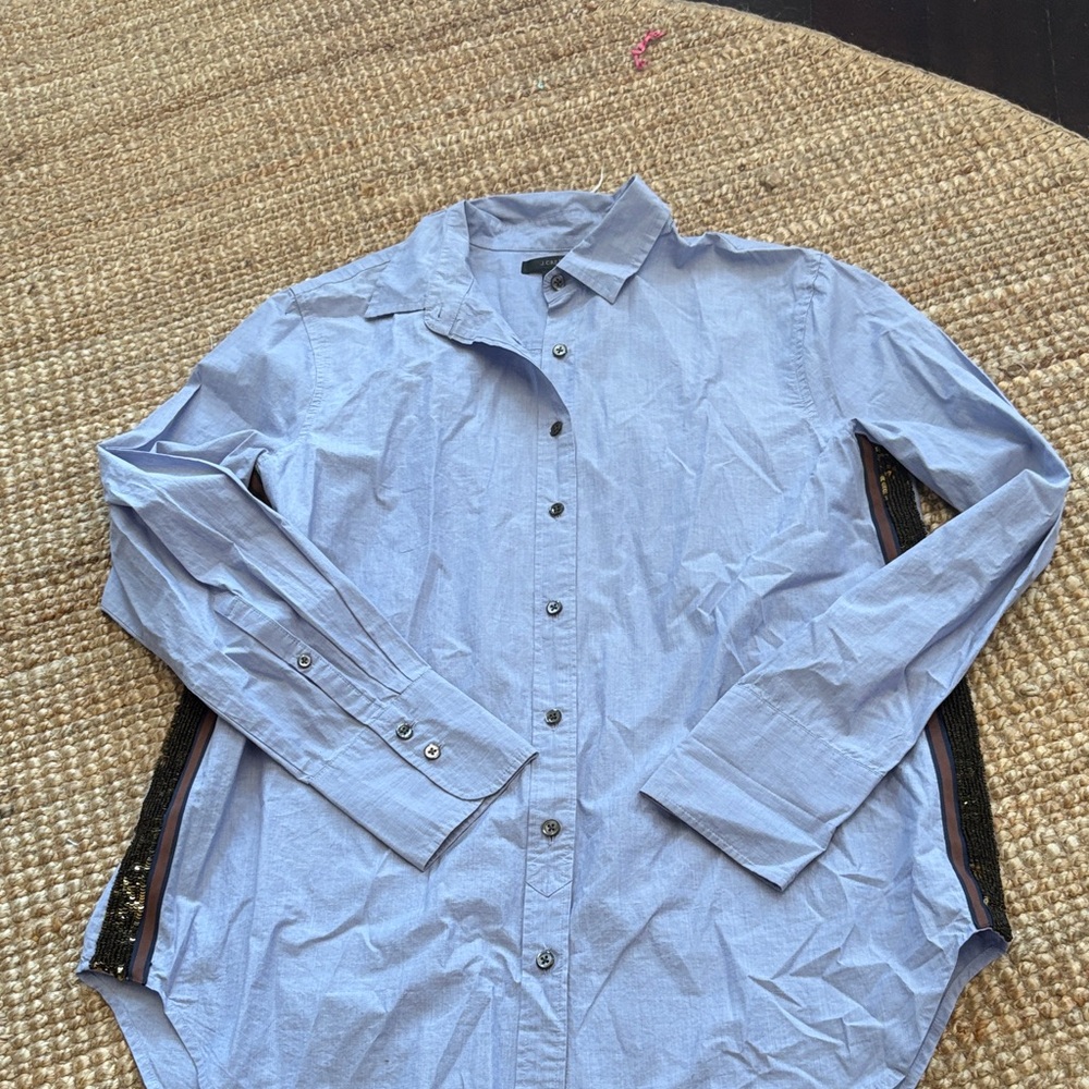 J. Crew Sky Blue Button-Down Shirt
